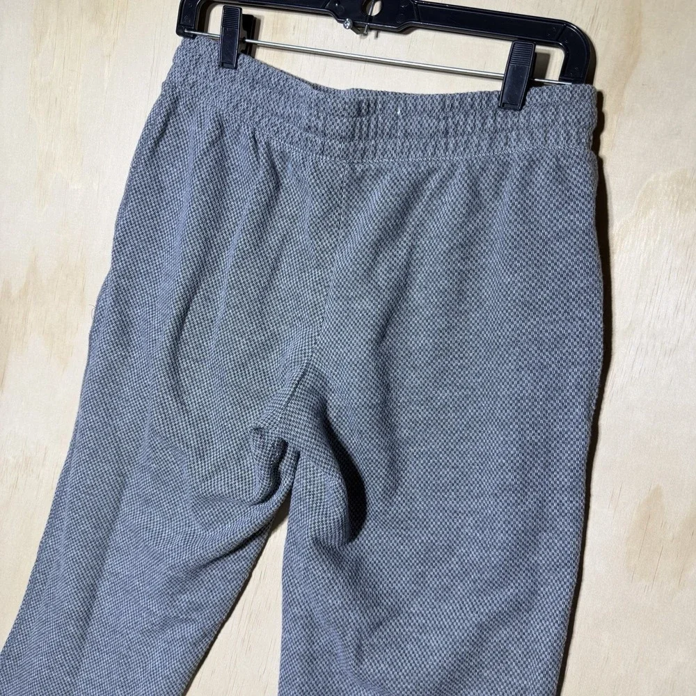 Goodfellow & Co Men's S Gray Textured Knit Lounge Pants Drawstring Straight Leg